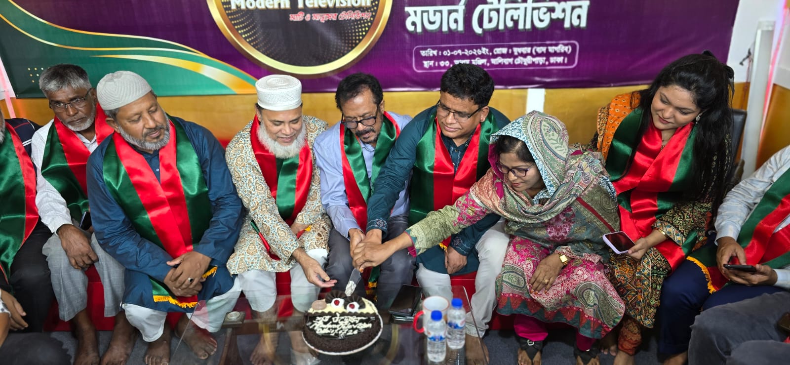 জমকালো আয়োজনে উদ্বোধন হলো মডার্ন টেলিভিশন, বস্তুনিষ্ঠ ও প্রয